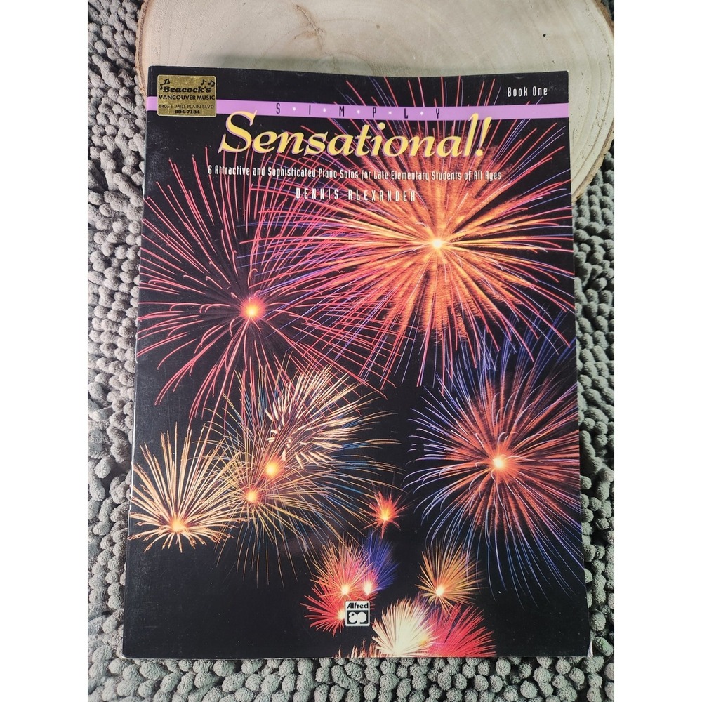Simply Sensational!, Book 1 : 6 Attractive and Sophisticated Piano Solos